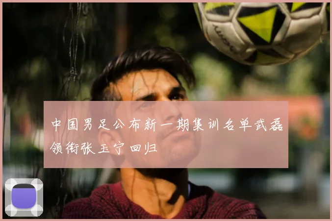 中国男足公布新一期集训名单武磊领衔张玉宁回归